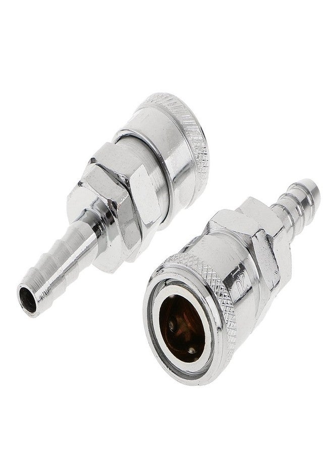 HOSEMART وصلة هواء هوائية HOSEMART SH20 - عبوة من قطعتين، وصلة سريعة لخرطوم هواء من الألومنيوم 1/4 BSP - Image 1